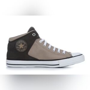 Converse Chuck Taylor Midrise Sneakers-Cargo/Truffle Sz 7.5
